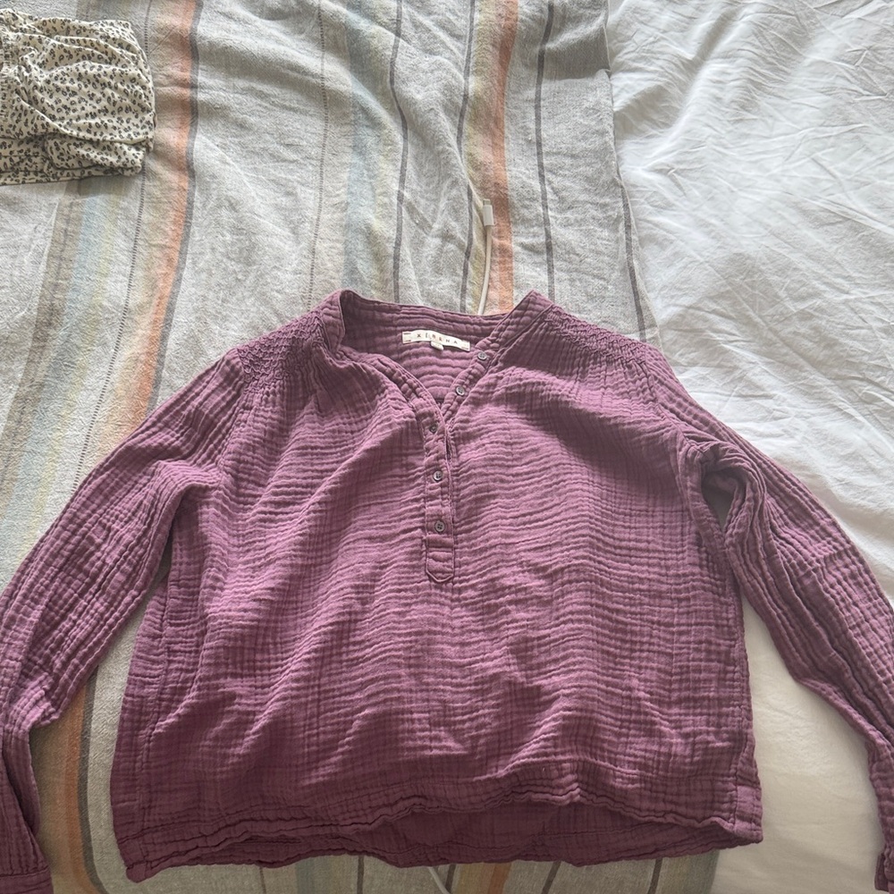 XiRENA Purple Blouse